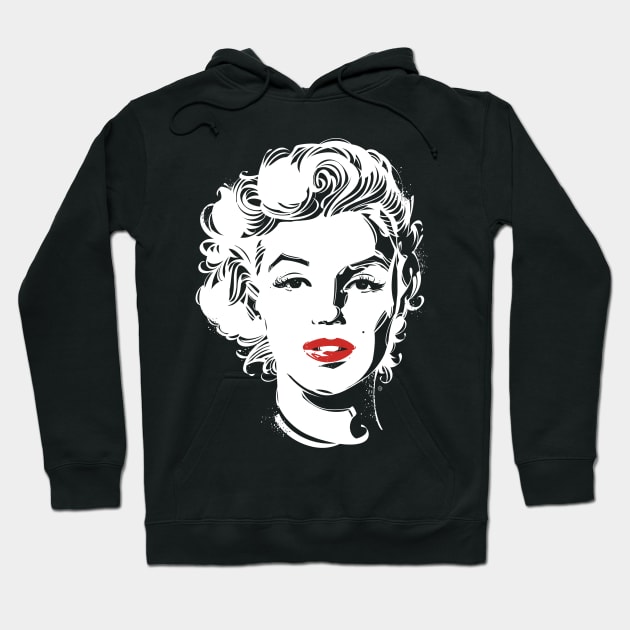 Marilyn Monroe 1 Hoodie by nabakumov